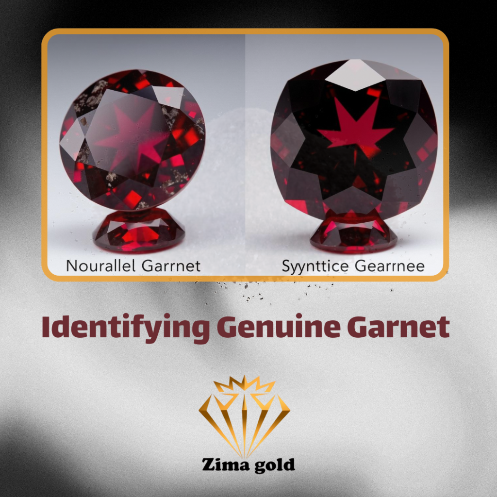 Identifying genuine garnet